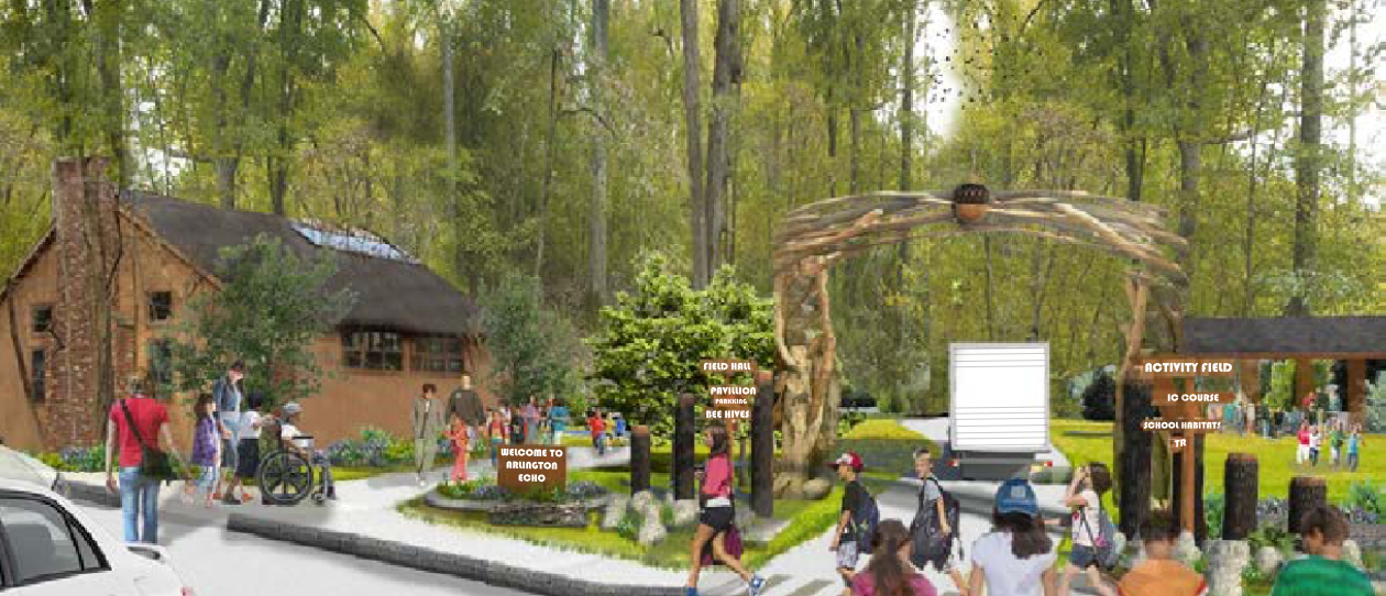 rendering of entrway