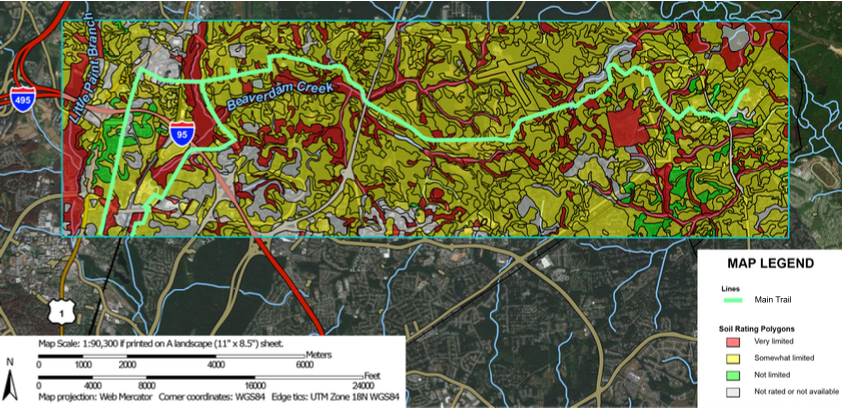 Paths and Trails Map